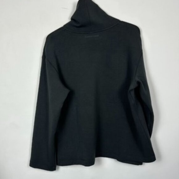Outdoor Voices Lightweiht Mock Neck Pullover Black Large - Picture 3 of 7